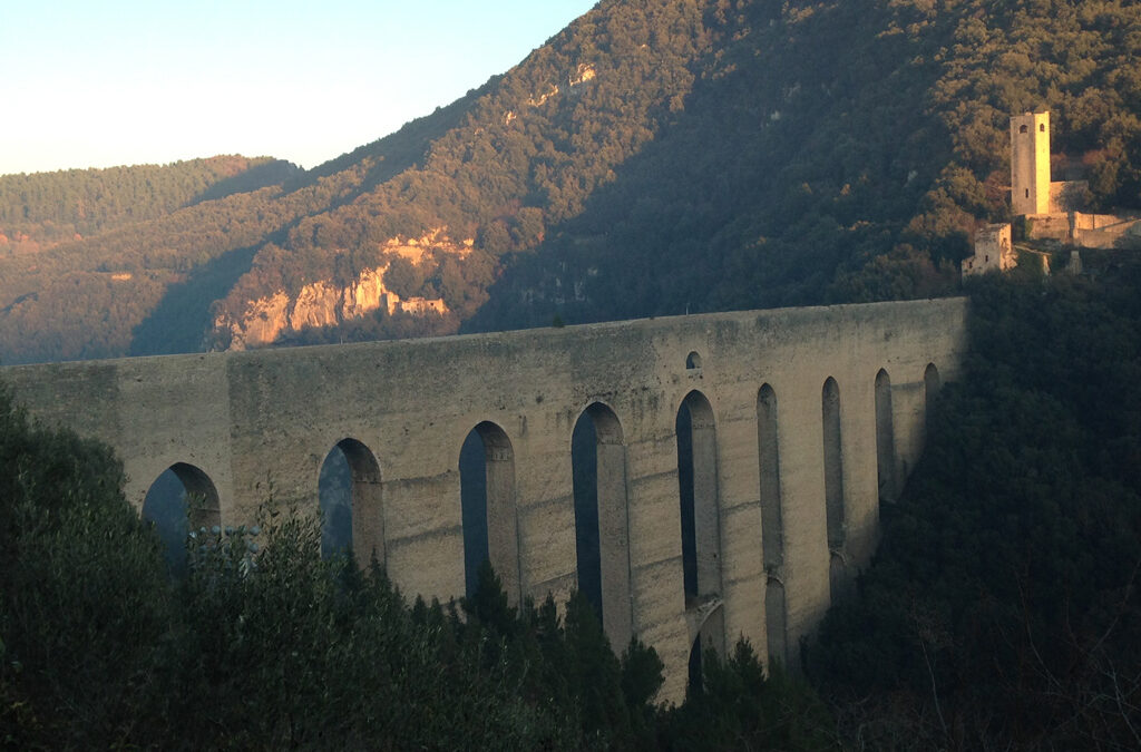 Spoleto Ponte delle Torri – Monteluco – San Pietro