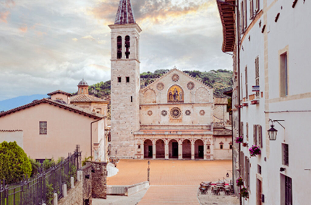 Via di Francesco, tratto urbano Spoleto