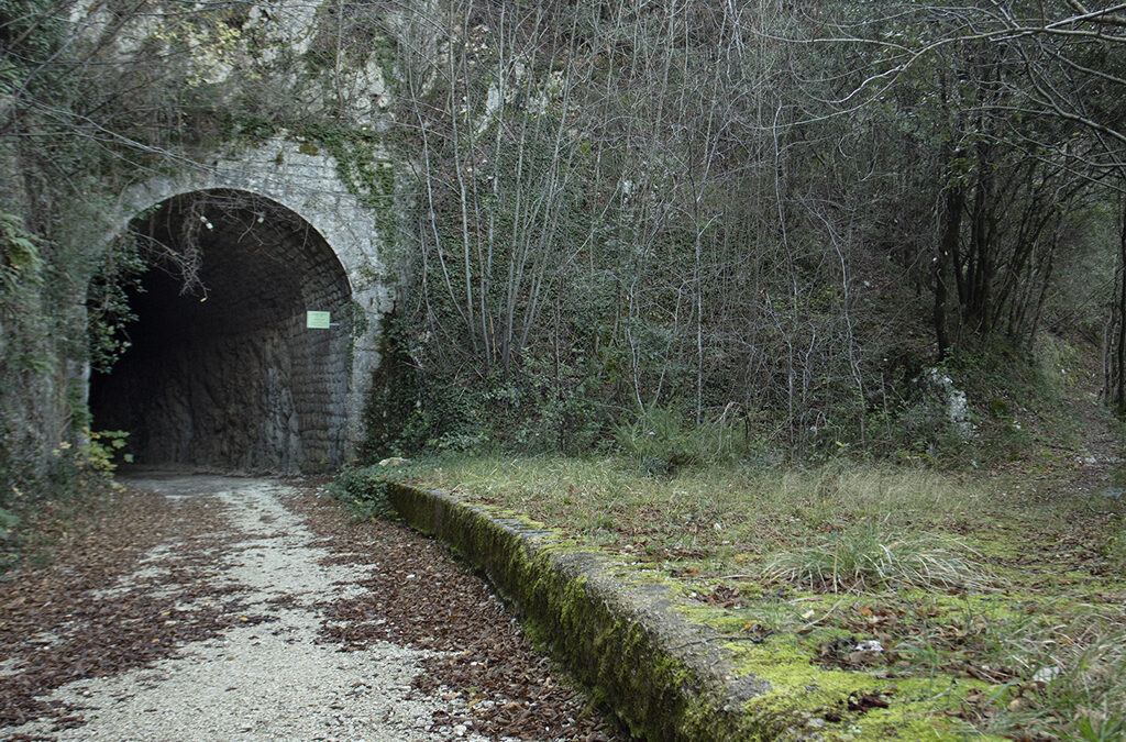 Inizio ex ferrovia Spoleto-Norcia
